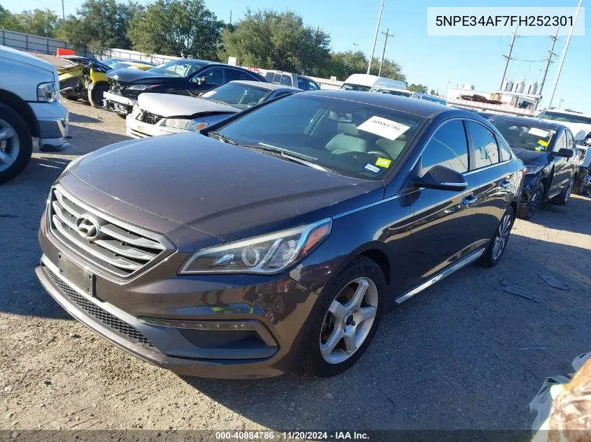 2015 Hyundai Sonata Sport VIN: 5NPE34AF7FH252301 Lot: 40884786