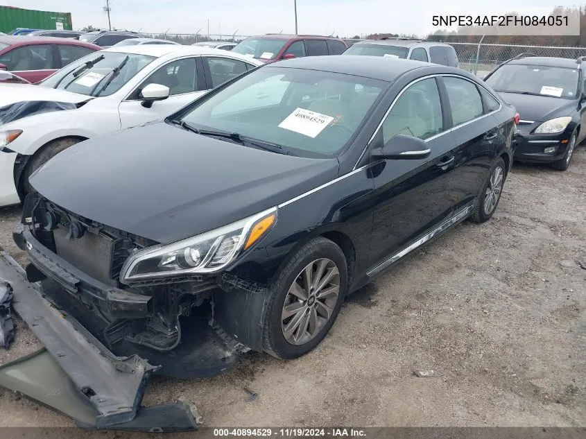 2015 Hyundai Sonata Sport VIN: 5NPE34AF2FH084051 Lot: 40894529