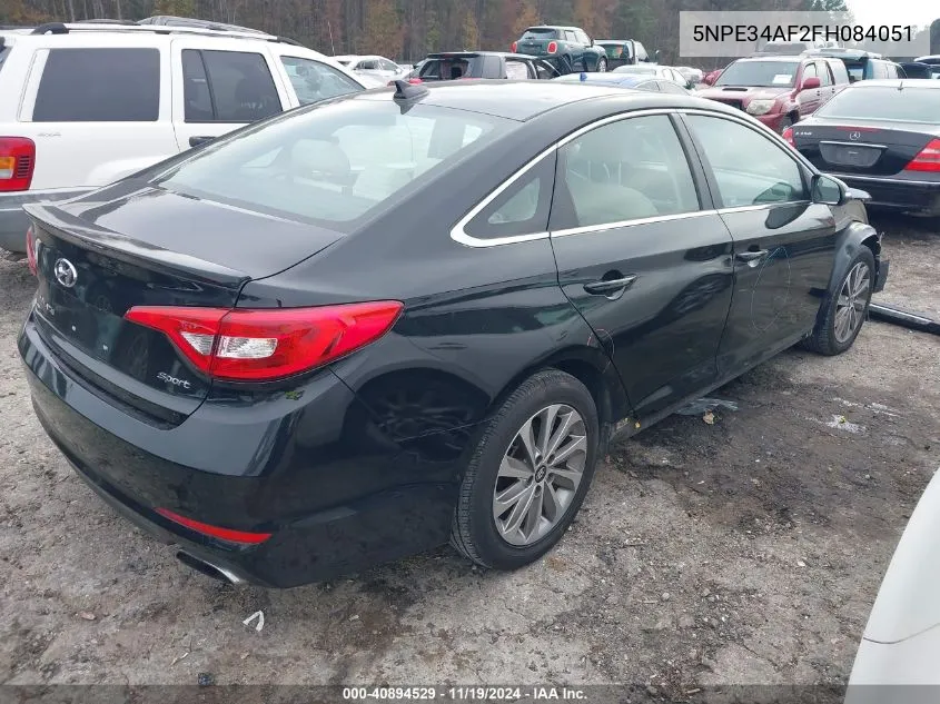 2015 Hyundai Sonata Sport VIN: 5NPE34AF2FH084051 Lot: 40894529