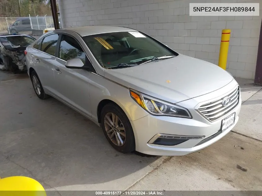 2015 Hyundai Sonata Se VIN: 5NPE24AF3FH089844 Lot: 40915177