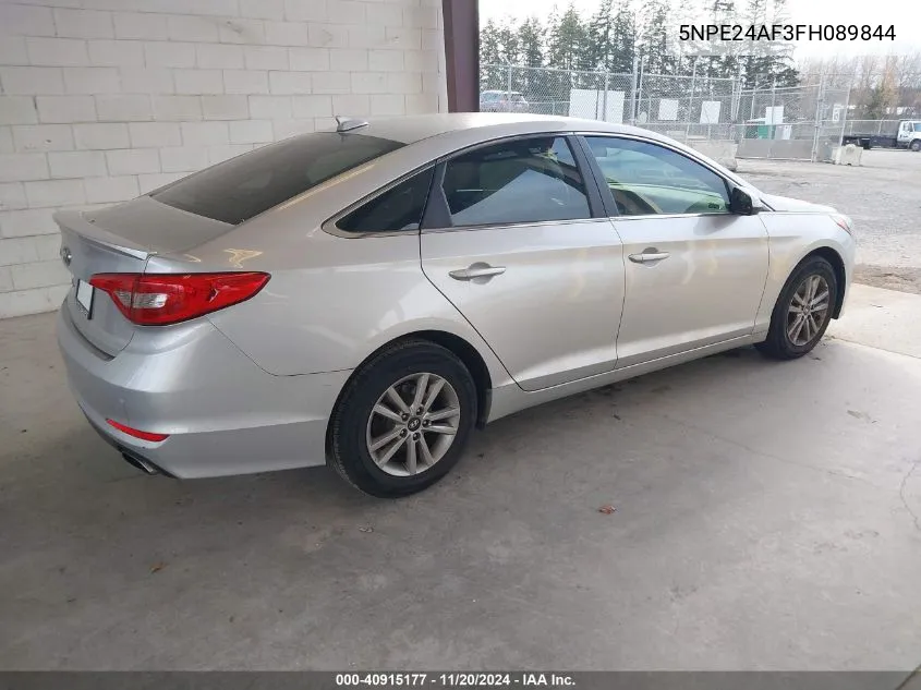 2015 Hyundai Sonata Se VIN: 5NPE24AF3FH089844 Lot: 40915177