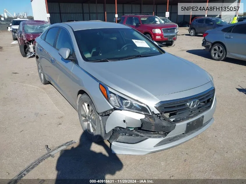 2015 Hyundai Sonata Eco VIN: 5NPE24AA8FH135057 Lot: 40915631