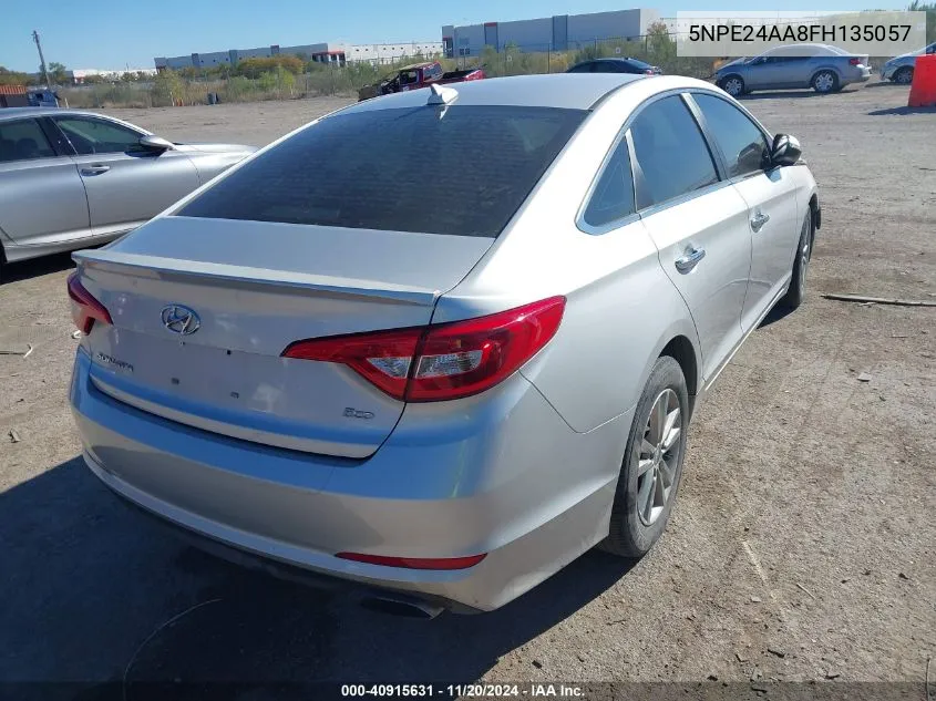 2015 Hyundai Sonata Eco VIN: 5NPE24AA8FH135057 Lot: 40915631