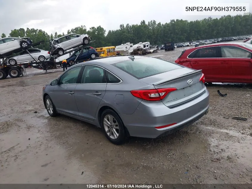 5NPE24AF9GH379555 2016 Hyundai Sonata Se