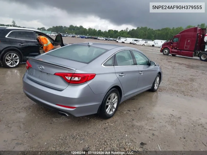 5NPE24AF9GH379555 2016 Hyundai Sonata Se