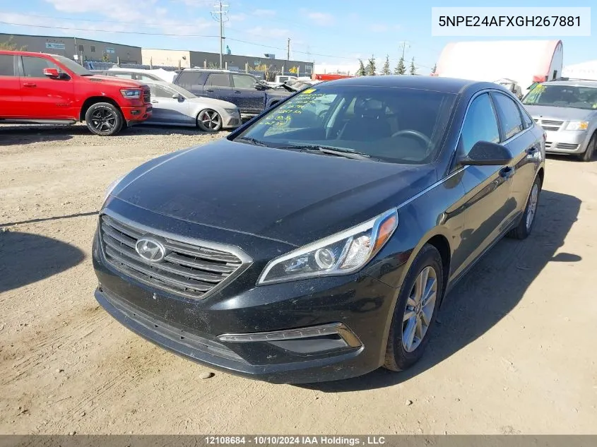 5NPE24AFXGH267881 2016 Hyundai Sonata Se