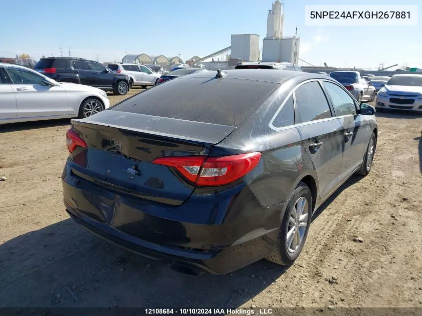 5NPE24AFXGH267881 2016 Hyundai Sonata Se