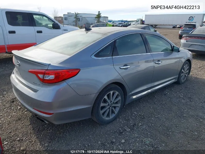 5NPE34AF4GH422213 2016 Hyundai Sonata Sport/Limited