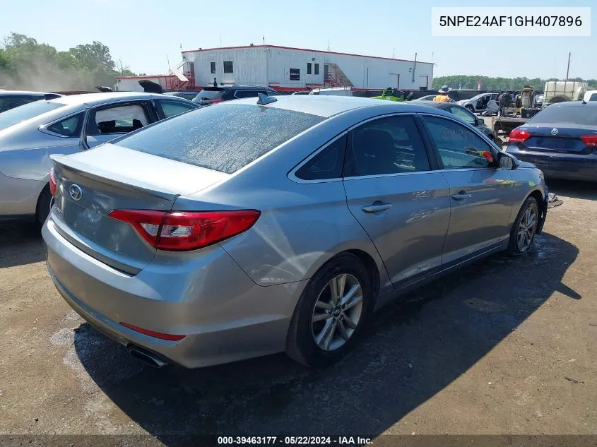 5NPE24AF1GH407896 2016 Hyundai Sonata