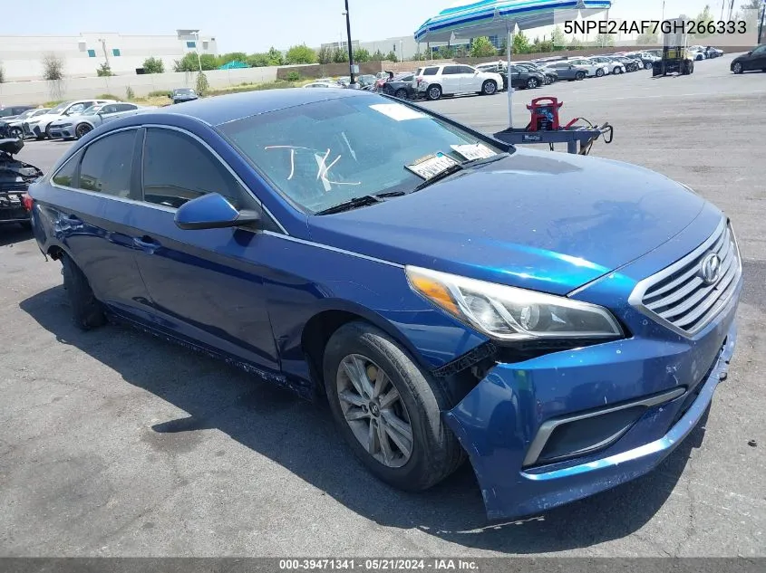 5NPE24AF7GH266333 2016 Hyundai Sonata Se