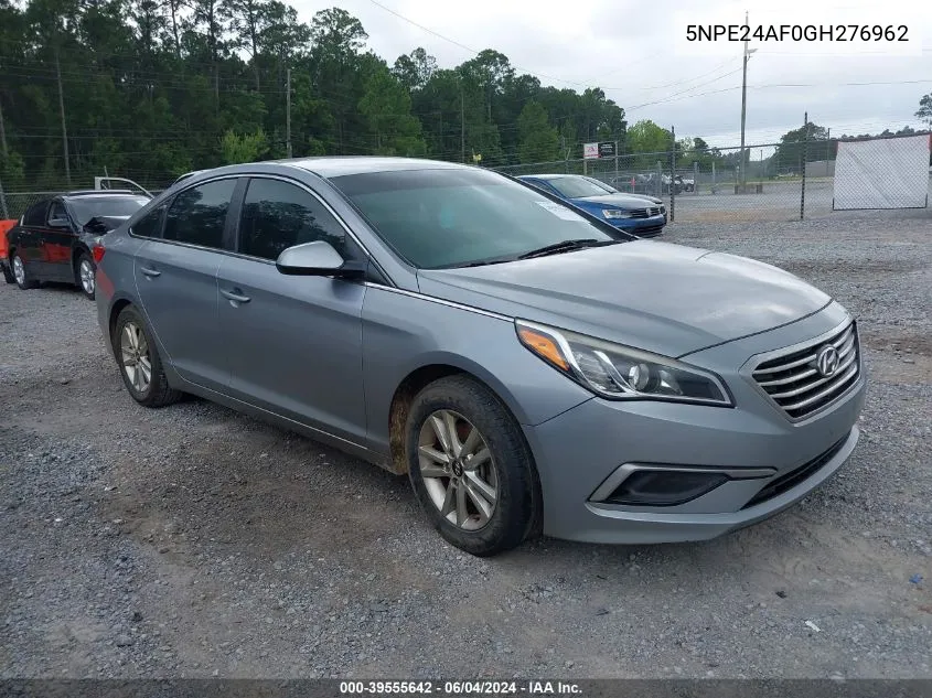 5NPE24AF0GH276962 2016 Hyundai Sonata Se