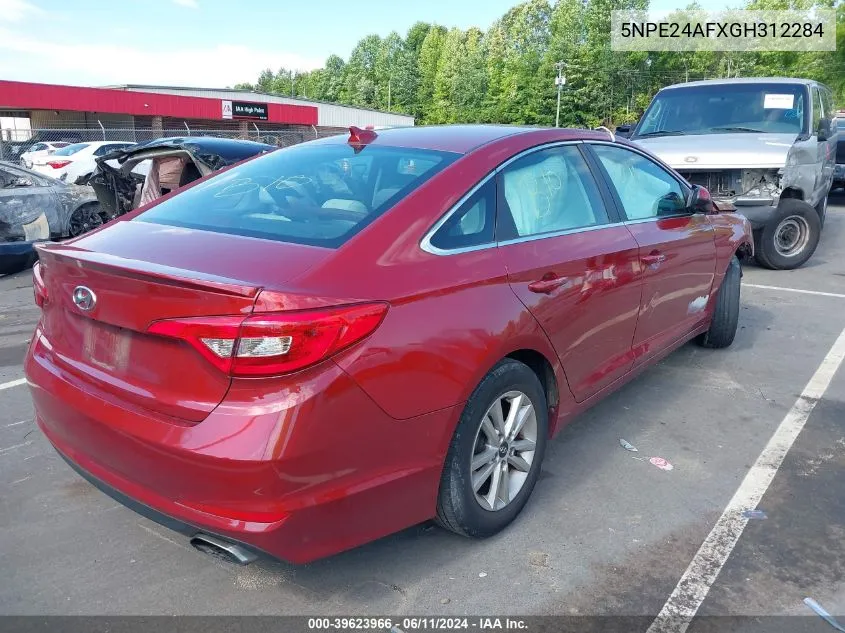 5NPE24AFXGH312284 2016 Hyundai Sonata Se