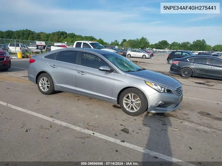 5NPE34AF4GH275441 2016 Hyundai Sonata Limited/Sport