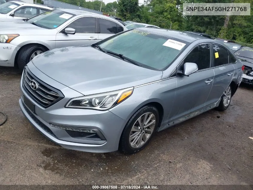 5NPE34AF5GH271768 2016 Hyundai Sonata Sport