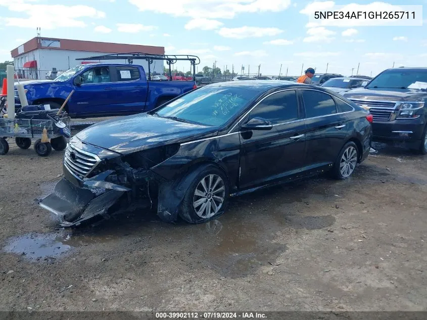 5NPE34AF1GH265711 2016 Hyundai Sonata Sport