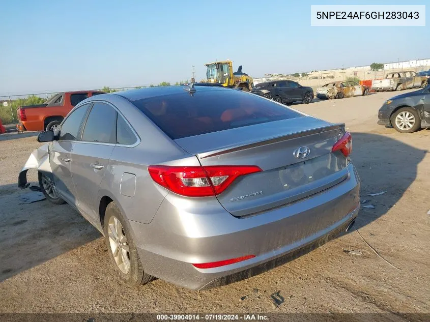 5NPE24AF6GH283043 2016 Hyundai Sonata Se