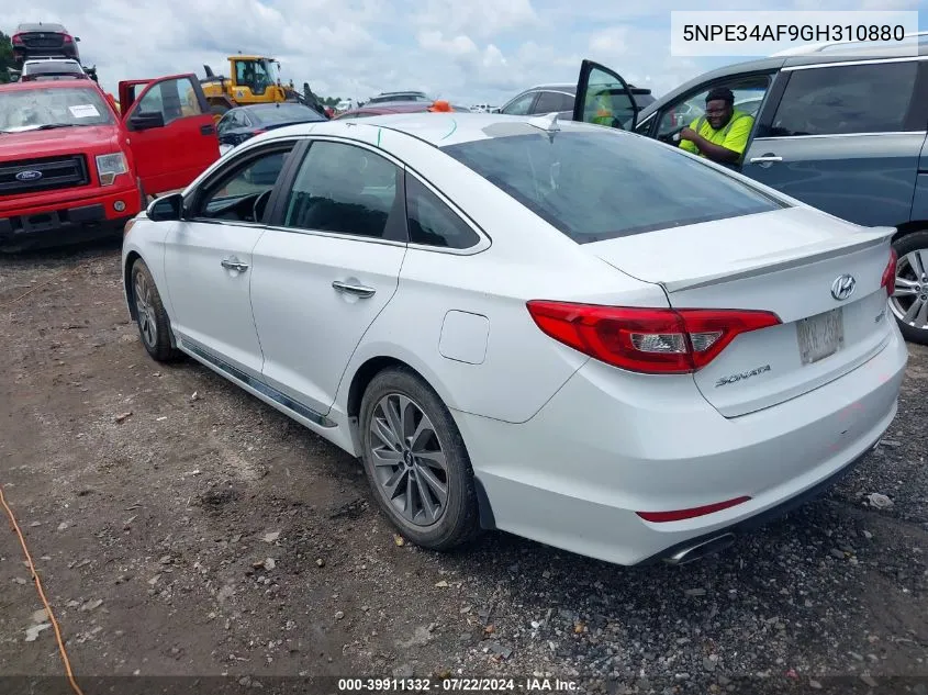 5NPE34AF9GH310880 2016 Hyundai Sonata Sport