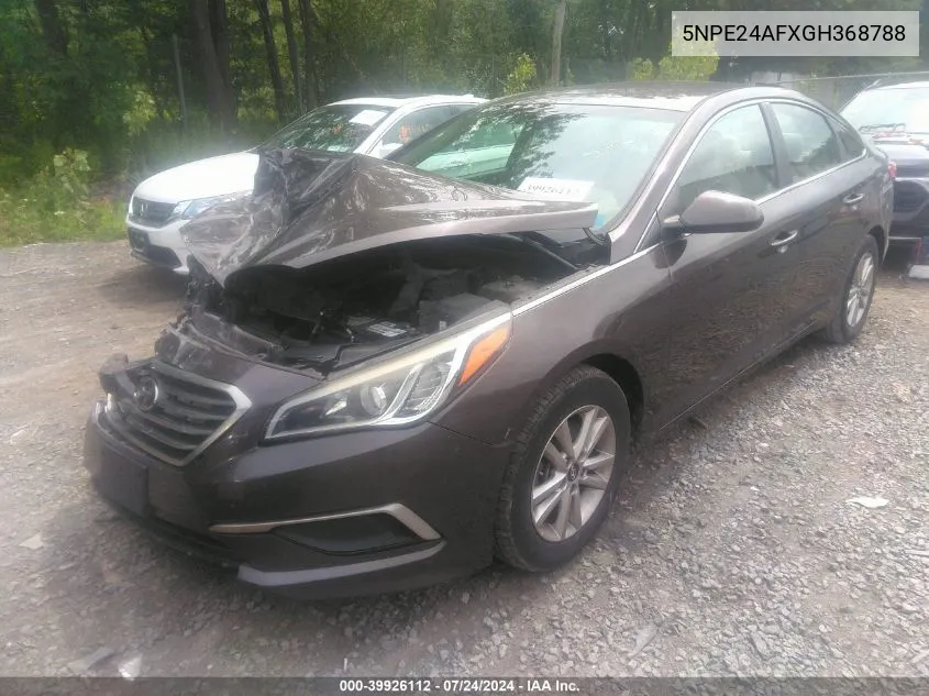 5NPE24AFXGH368788 2016 Hyundai Sonata Se