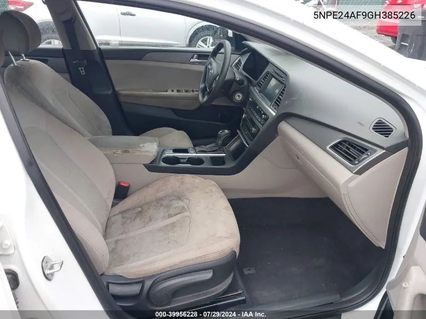 5NPE24AF9GH385226 2016 Hyundai Sonata Se