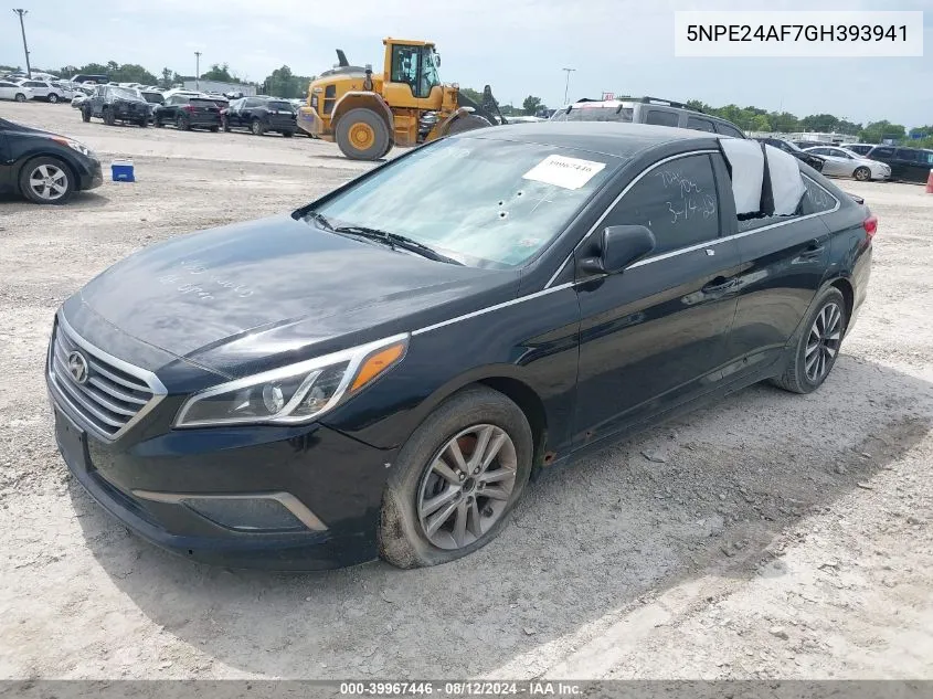 5NPE24AF7GH393941 2016 Hyundai Sonata