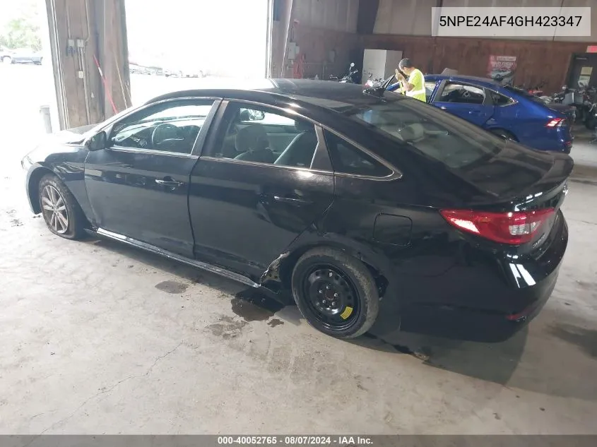 5NPE24AF4GH423347 2016 Hyundai Sonata Se