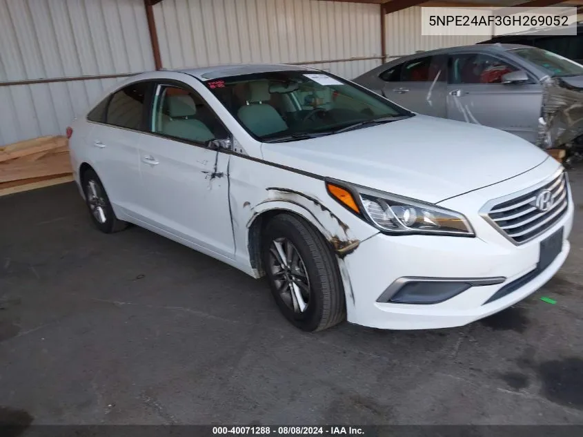 5NPE24AF3GH269052 2016 Hyundai Sonata Se