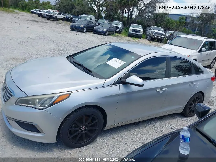 5NPE24AF4GH297846 2016 Hyundai Sonata Se