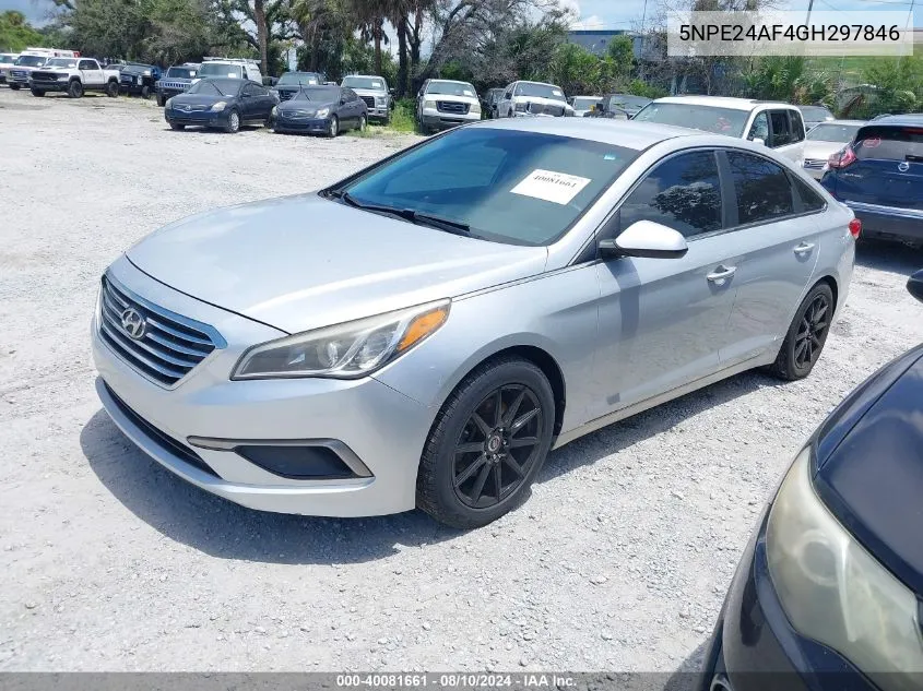 5NPE24AF4GH297846 2016 Hyundai Sonata Se