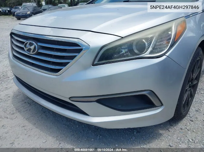 5NPE24AF4GH297846 2016 Hyundai Sonata Se