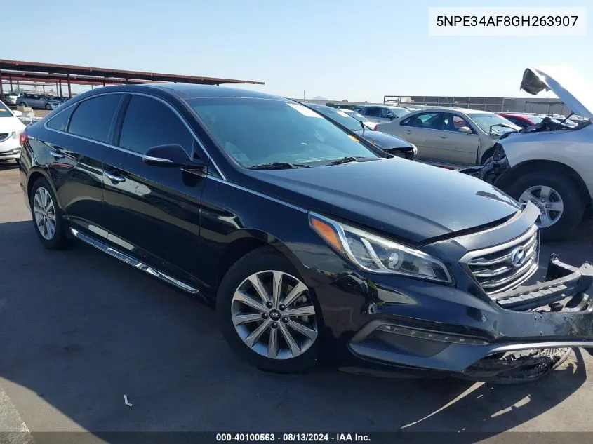 5NPE34AF8GH263907 2016 Hyundai Sonata Limited