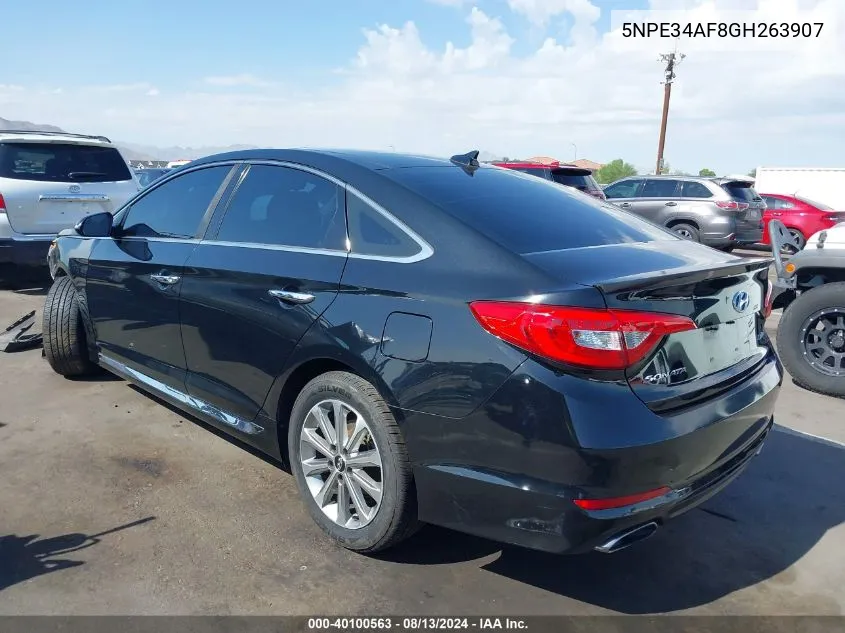 5NPE34AF8GH263907 2016 Hyundai Sonata Limited