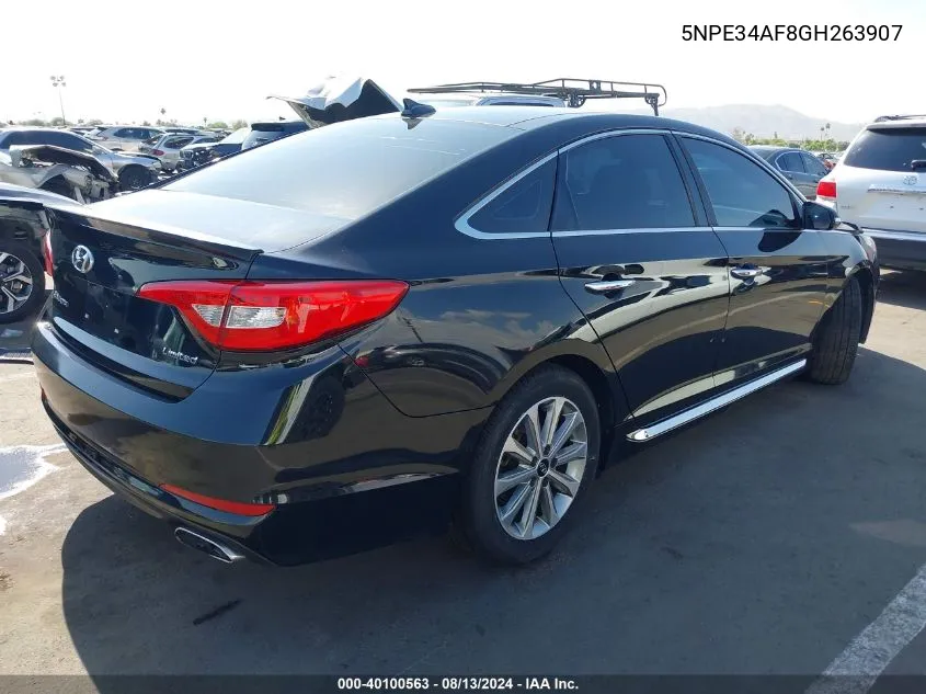 5NPE34AF8GH263907 2016 Hyundai Sonata Limited