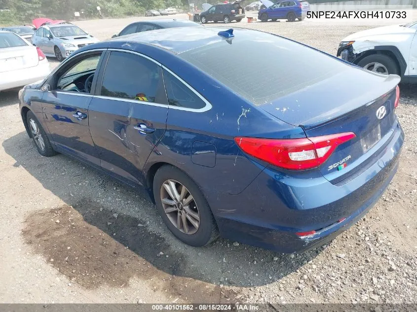 5NPE24AFXGH410733 2016 Hyundai Sonata