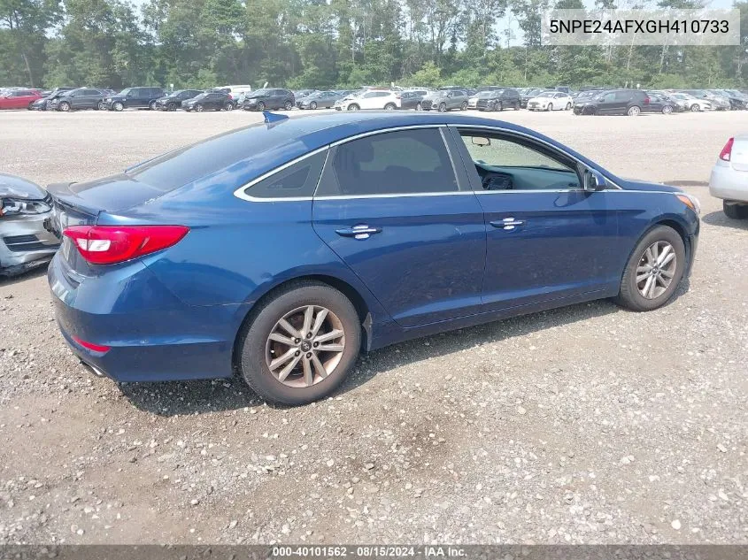 5NPE24AFXGH410733 2016 Hyundai Sonata