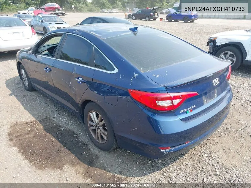 5NPE24AFXGH410733 2016 Hyundai Sonata