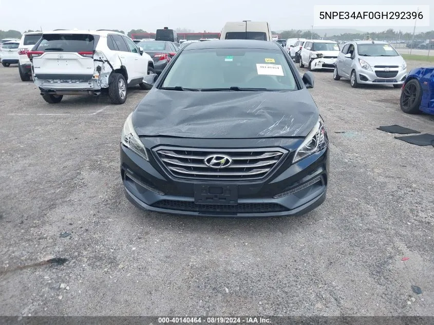 5NPE34AF0GH292396 2016 Hyundai Sonata Sport