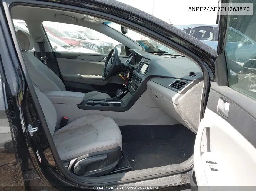 5NPE24AF7GH263870 2016 Hyundai Sonata Se