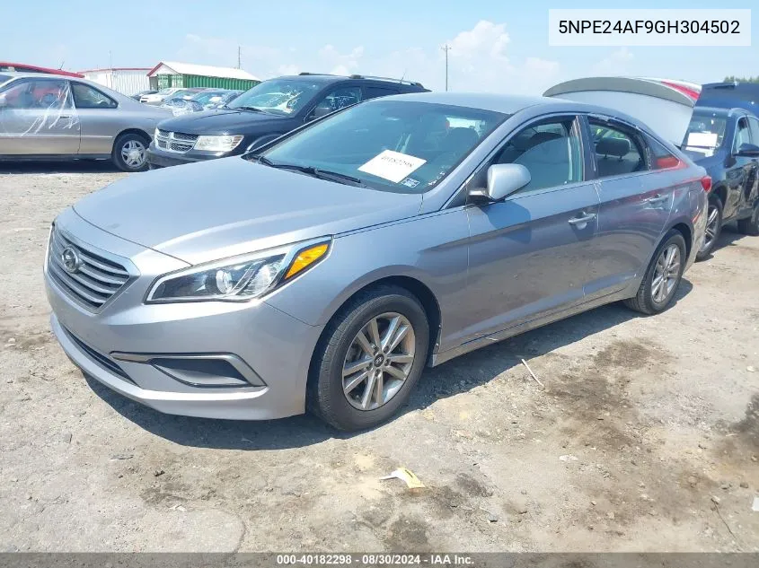 5NPE24AF9GH304502 2016 Hyundai Sonata Se