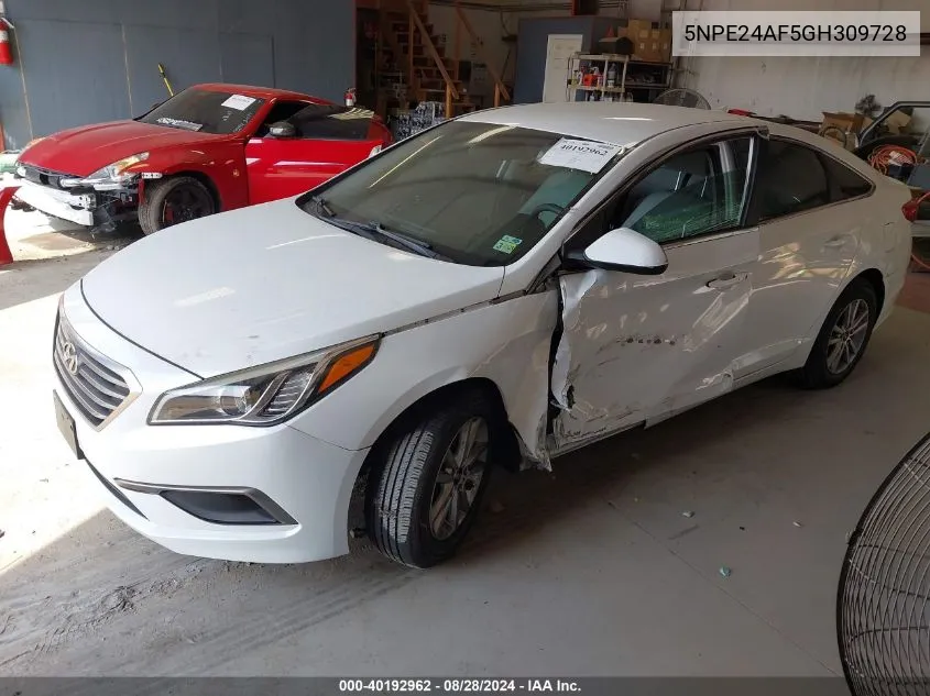 5NPE24AF5GH309728 2016 Hyundai Sonata Se