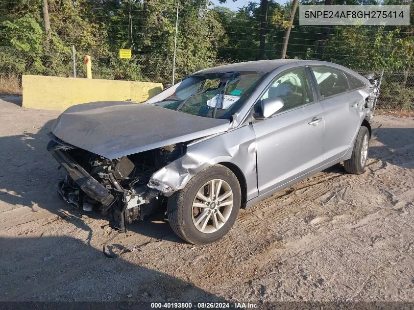 5NPE24AF8GH275414 2016 Hyundai Sonata Se