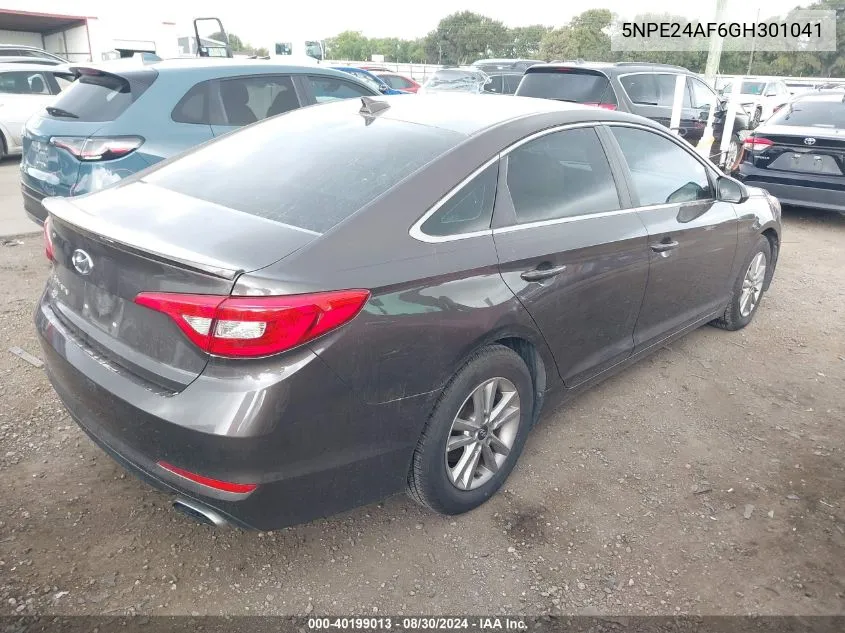 5NPE24AF6GH301041 2016 Hyundai Sonata Se