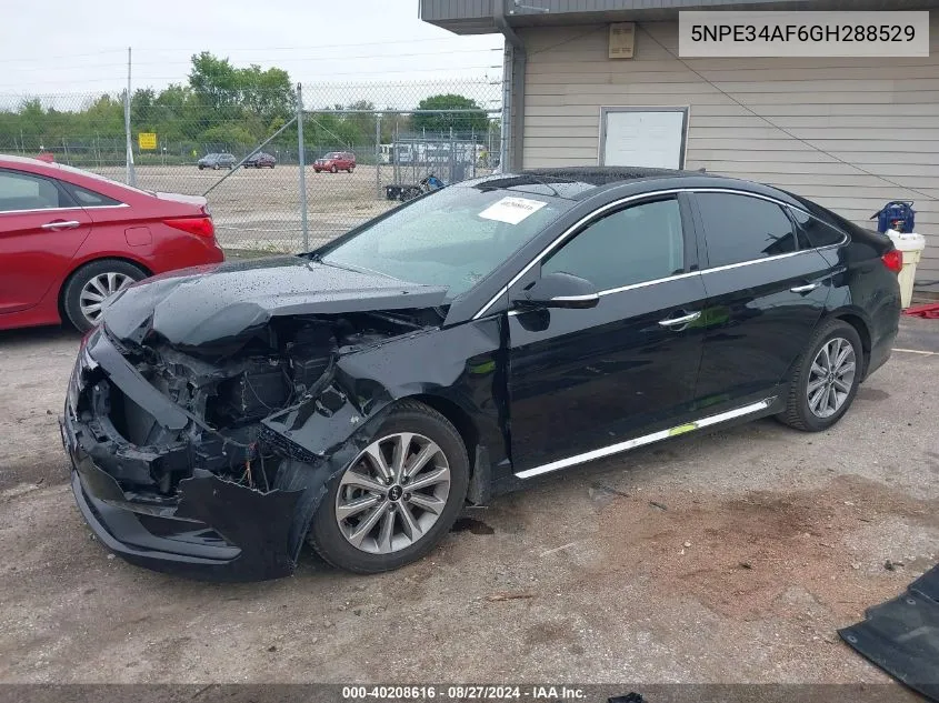 5NPE34AF6GH288529 2016 Hyundai Sonata Limited