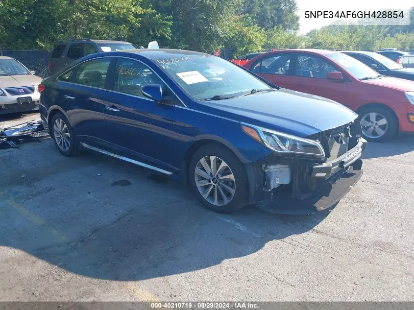 5NPE34AF6GH428854 2016 Hyundai Sonata Sport