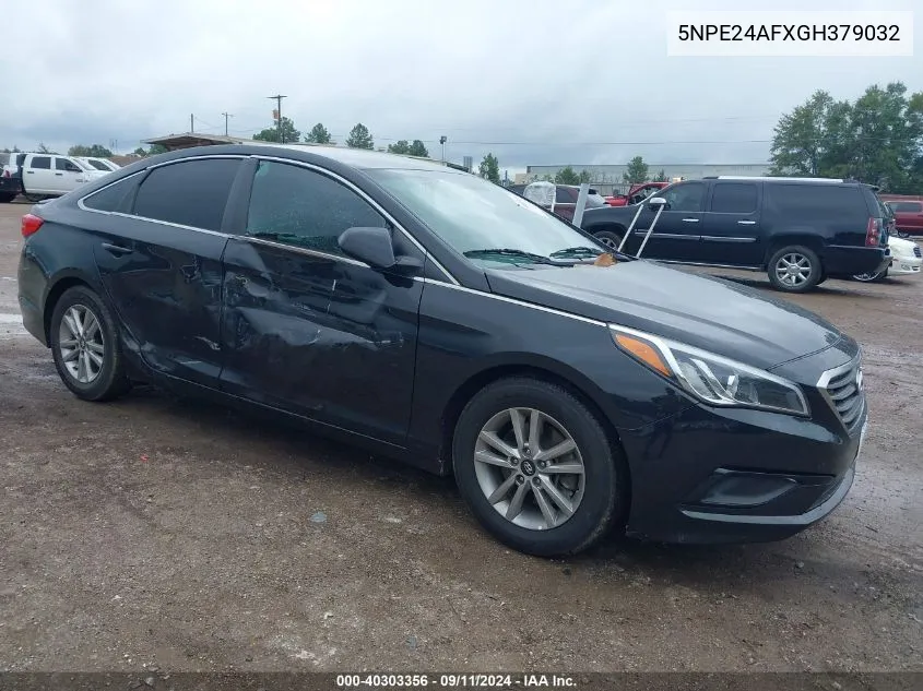 5NPE24AFXGH379032 2016 Hyundai Sonata Se