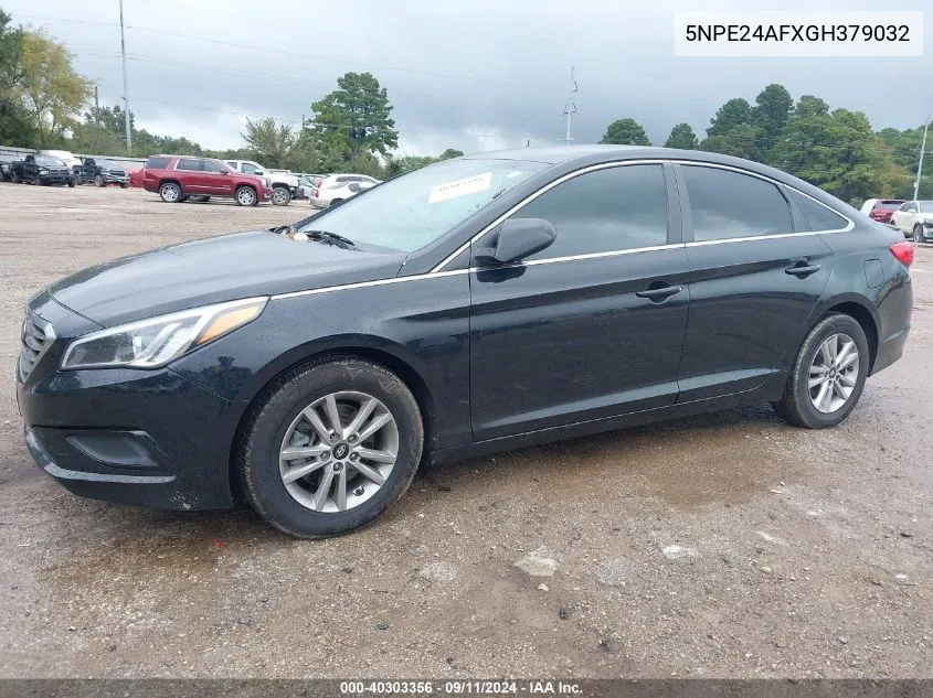 5NPE24AFXGH379032 2016 Hyundai Sonata Se