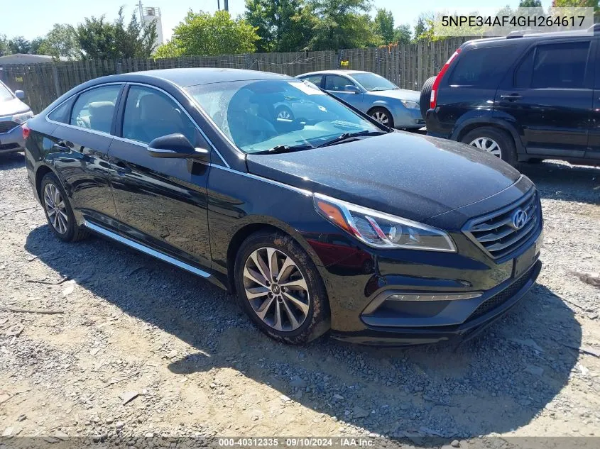 5NPE34AF4GH264617 2016 Hyundai Sonata Sport