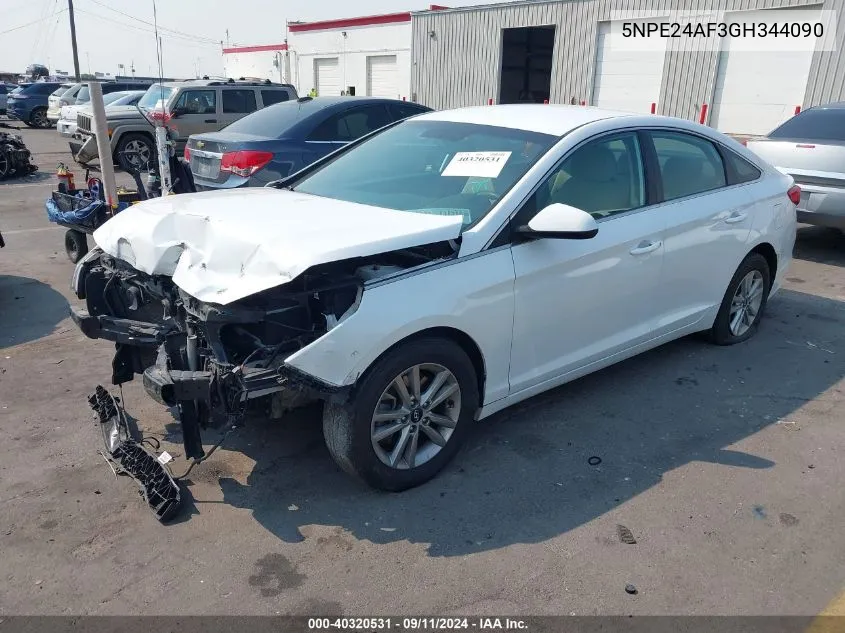 5NPE24AF3GH344090 2016 Hyundai Sonata Se