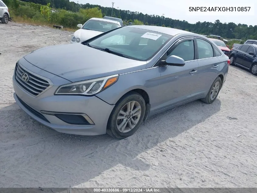 5NPE24AFXGH310857 2016 Hyundai Sonata Se