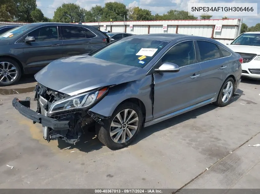 2016 Hyundai Sonata Sport VIN: 5NPE34AF1GH306466 Lot: 40367013