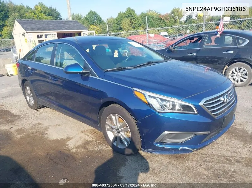 5NPE24AF9GH336186 2016 Hyundai Sonata Se